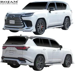 【M's】 レクサス LX600 LX700h FJA310W FJH310W (2022.1-) ROJAM モデリスタ専用 フルエアロ フルキット エアロキット 2点 セット ロジャム エアロ パーツ 部品 改造 外装 社外品 新型 現行 カスタム ドレス