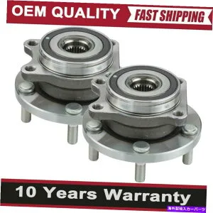 Wheel Hub Bearing 2PCSフロントホールハブベアリングアセンブリ513358 2007年スバルインプレッサWRX STI 2PCS Front Wheel Hub Bearing Assembly 513358 For 2007 Subaru Impreza WRX STI【並行輸入品】