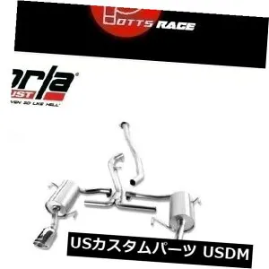 輸入マフラー Borla 140324-2008-2011スバルインプレッサ2.5iキャットバックSタイプエキゾーストに適合 Borla 140324 - Fits 2008-2011 Subaru Impreza 2.5i Catback S-Type Exhaust 【並行輸入品】