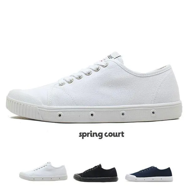 SPRING COURT スプリングコート G2 CANVAS キャンバス スニーカー ローカット ローテク レディース G2S