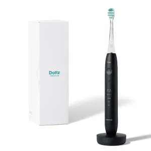 パナソニック Panasonic 電動歯ブラシ Doltz ドルツ [ 音波振動式 / AC100V-240V ] ブラック EW-DP38-K