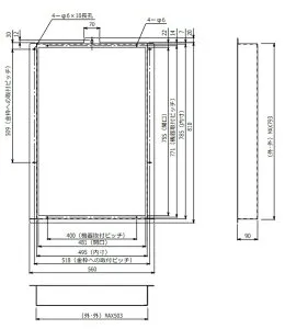パーパス TP-TYP10〔YP10〕 収納ボックス ⇒□