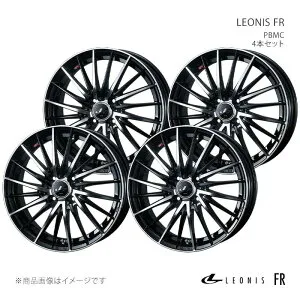 【16インチ 5H114.3 6.5J +40】ホイール4本セット フロンクス WDB3S・WEB3S LEONIS FR PBMC パールブラックミラーカット 0041667×4