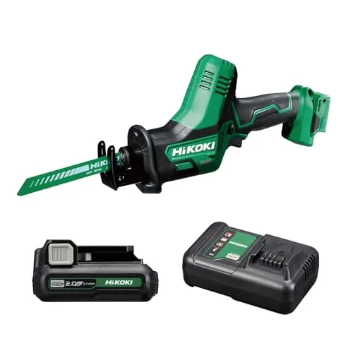 HiKOKI(ハイコーキ) 10.8V 充電式 セーバソー レシプロソー CR12DA 2.0Ah蓄電池・充電器付 ケース別売 CR12DA(BS)