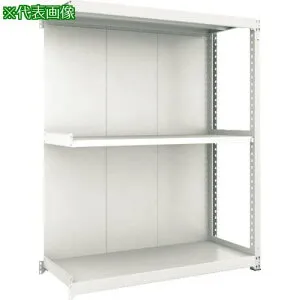 ■TRUSCO M3型棚 背板付 W1800XD471 3段 連結〔品番:M36653SB〕【7727143:0】[送料別途見積り][法人・事業所限定][直送][店頭受取不可]