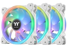 SWAFAN 12 RGB Radiator Fan TT Premium Edition White 3Pack CL-F145-PL12SW-A [ホワイト]