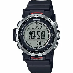 取寄品 正規品 CASIO腕時計 カシオ PRO TREK プロトレック デジタル表示 ソーラー 丸形 10気圧防水 PRW-35-1AJF メンズ腕時計 送料無料