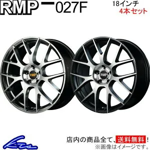リーフニスモ ZE1 アルミホイール MID RMP 027F【18×8J 5-114 INSET42】マルカサービス 18インチ 5穴 114.3 +42 インセット42 LEAF NISMO 車用ホイール 1本 4本セット 1台分 一台分 1枚 4枚【店頭受取対応商品】
