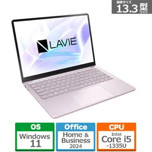 NEC 13.3型ノートパソコン LAVIE SOL PC-S1355LAP フェアリーパープル