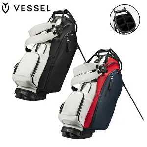 (即納)ベゼル(VESSEL) PLAYER 5.0 Pro Stand スタンドバッグ キャディバッグ ダブルストラップ (9.5型 4.2kg) メンズ 2025年モデル