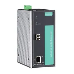 産業用IEC 61850/EN50155イーサネット⇒ファイバーメディアコンバータ/マルチモードLCコネクタ/1アイソレート電源