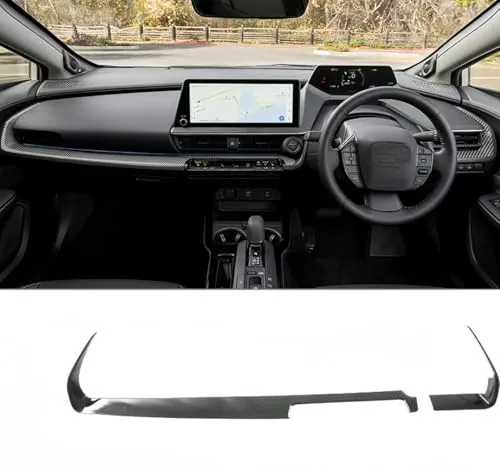 Caphex プリウス60系 5代目 FOR PRIUS ZVW60 ZVW65 MXWH60 MXWH65 インパネラインパネルインパネガーニッシュ インテリアパネル内装 カスタム パーツ アクセサリー カーボンファイバー [並行輸入品]
