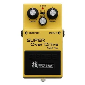 BOSS ボス SD-1W SUPER OVER DRIVE WAZA CRAFTシリーズ オーバードライブ コンパクトエフェクター 技クラフト SD1W