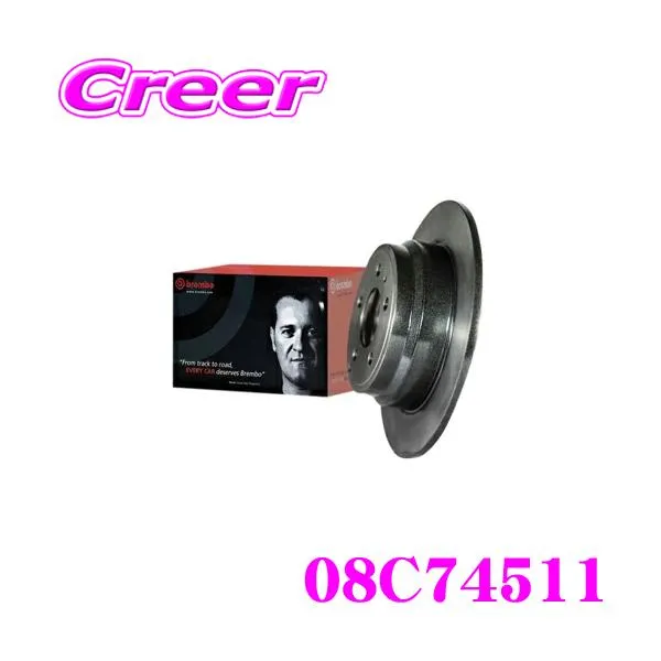 ブレンボ brembo 08.C745.11 ディスクローター ブレーキローター リア用 1枚 ミニ F55 F56 F57 クーパーS クーパーSD