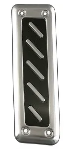 BRIGHTZ カムリ AXVH70 AXVH75 ステンレスフットレストカバー サテンシルバー 【 PEDAL－025 】 AXVH70 AXVH75 XVH70 XVH75 70 75