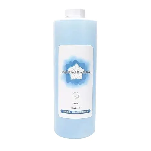 1L 掃除機床洗浄ソリューション、互換性 ECOVACS Deebot 床洗浄ソリューション洗浄液 T20 OMNI/T20e/T20/T10 OMNI/T10 TURBO/X1 OMNI/X1 TURBO/N9＋(1L 2PC)