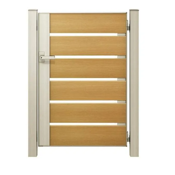 YKKAP ルシアス門扉YS4型 片開き 門柱仕様 07-14 内開き仕様 UME-V-YS4 複合カラー