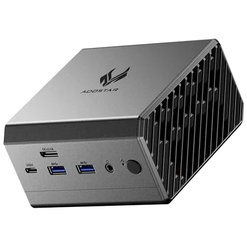 AOOSTAR GT68 ミニpc ryzen7 Pro 6850H (8C/16T 4.7GHz)16G+512G 三つSSD/Oculink/ USB4 (PD給電)/二つ2.5G LAN/HDMI2.1/DP1.4 /radeon 680M 小型pc