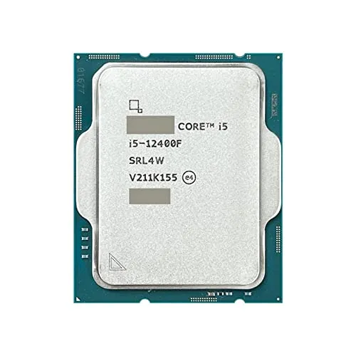 コア I5-12400F I5 12400F 2.5 GHz 6 コア 12 スレッド プロセッサ L3=18M 65W サポート DDR4 DDR5 デスクトップ CPU ソケット LGA 1700