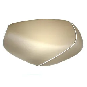 グロンドマン バリオス（ZR250A） 国産シートカバー ベージュ バリオス タイプ 張替 仕様 白パイピング GH17KC330P20