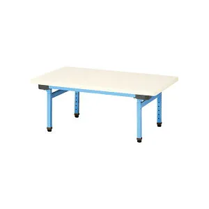 保育園 テーブル 折りたたみ 幼稚園 机 子供用テーブル 昇降 高さ調節 E-EUC-0960 幅900x奥行600x高さ380～500mm 学童保育 塾 託児所 キッズテーブル 長机 ローテーブル 軽量 軽い 完成品 日本製