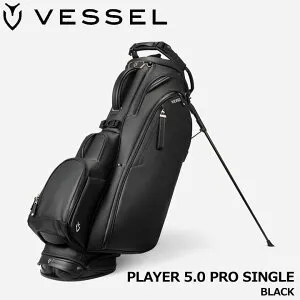 ベゼル プレイヤー5.0 プロ スタンド キャディバッグ シングルストラップ ブラック 9.5型 約3.8Kg PLAYER 5.0 PRO STAND BLACK SINGLE VESSEL