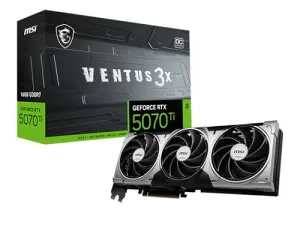 MSI GeForce RTX 5070 Ti 16G VENTUS 3X OC グラフィックスカード VD9043