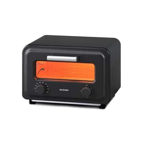IRIS OHYAMA アイリスオーヤマ トースター スチームオーブントースター おすすめ 2枚焼き 遠赤フラットカーボンヒーター搭載 SOT-201-B