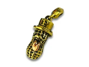 【Peanuts&Co/ピーナッツカンパニー】「Extra Large BERO Peanuts Pendant Top/エクストララージベロピーナッツペンダントトップ」(Brass×Copper)(ピーナッツアンドコー/アクセサリー/ジュエリー/アメカジ/