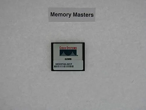 mem3745 ? 32 CFコンパクトフラッシュ32 MB承認アップグレードfor Cisco 3745ルータ( MemoryMasters )