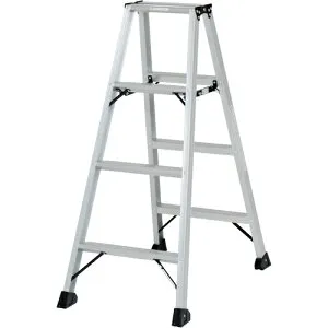 【在庫品】【法人限定】ピカ 軽量専用脚立 LM-120 天板高さ1.10m 最大使用質量130kg 幅広踏ざん55mm アルミ合金 軽い 簡単 折りたたみ ピカコーポレイション BEN-KEI 便軽 PiCa