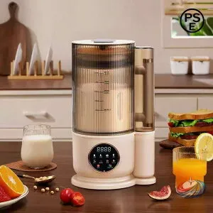 豆乳メーカー 全自動 スープメーカー 1500ml 予約24H ピークル 12枚刃 静音 多機能 ミキサー/ブレンダー 洗浄モード付き 乾燥大豆対応表