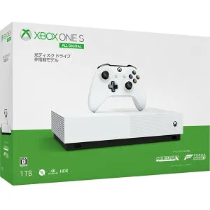【整備済み品】 Microsoft マイクロソフト Xbox One S 1 TB All Digital Edition エックスボックスワン エス デジタル エディション ディスクドライブ非搭載 180日保証