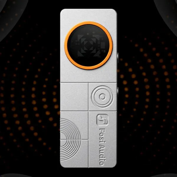 Fosi Audio DS3 シルバー ポータブルDACアンプ ゲーミングアンプ 3.5mm 4.4mm バランス接続 7.1ch 空間オーディオ FPS フォシオーディオ