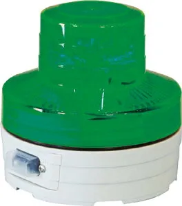 日動 電池式LED回転灯 ニコUFO 夜間自動点灯タイプ 緑【NU-BG】(安全用品・標識・工事灯)【送料無料】