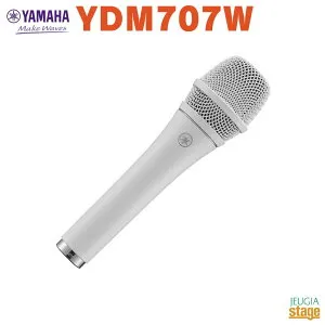 YAMAHA YDM707Wヤマハ ダイナミックマイクロフォン マイク 白 ホワイト White【Stage-Rakuten Public Address】