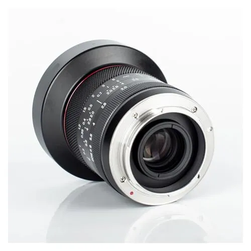 撮像レンズ、 10mm F2.0 マニュアルフォーカス広角レンズ、互換性がありますSony A6400 ZV-E10 II Fujifilm XT3 XT4 Canon RF Nikon Z30 Z5II Z50 に対応 、部品(E-mount(APS-C
