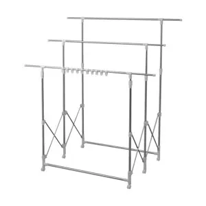 ※法人専用品※アイリスオーヤマ 伸縮万能室内物干し H-MS3S 1個