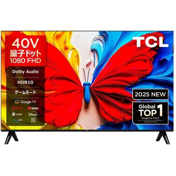 TCL 40S51K 40V型 地上・BS・110度CSデジタル フルハイビジョン スマート液晶テレビ
