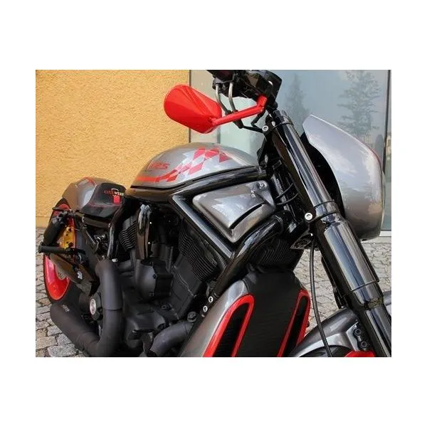 Cult-Werk カルトワーク HARLEY V ROD NIGHT SPECIAL - Gabel Cover Kit (BJ. 2002 2006) | HD-ROD026 フォークブーツ・フォークカバー サスペンション 足回り