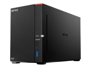 バッファロー（Buffalo） ネットワークHDD（NAS）LinkStation for SOHO 2.5GbE搭載 高速モデル 2ドライブ LS720DN0802B HDD：8TB