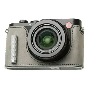 Mr.Stone｜ミスターストーン Mr.Stone LEICA D-LUX8用 本革ケース メタルグリップ付 ヴィンテージ ディープグレー