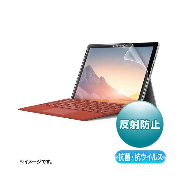 サンワサプライ Microsoft Surface Pro 7+/ Pro 7用 液晶保護フィルム 抗菌・抗ウイルス 反射防止 LCD-SF7ABVNG 返品種別A