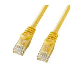 (まとめ)サンワサプライ カテゴリ6UTPLANケーブル LA-Y6-02Y【×10セット】 (代引不可)
