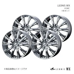 【6インチ 100H45 J5 +φ56】ホイール HSMC インプレッサワゴン GG系/5ナンバー車 LEONIS 15 0033866×4