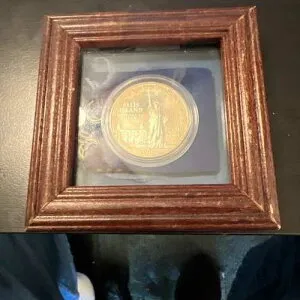 1986 P アメリカ合衆国 エリス島 自由の女神 NY 銀貨 コイン。