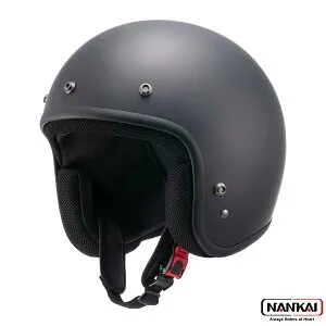 【P10倍! (要エントリー)＋クーポン】 NANKAI ナンカイ ジェットヘルメット ZEUS ゼウス マットブラック 品番：NAZ-380X