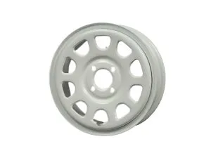 [Colin×MBRO]オールドカントリーSS10 14インチ4.5J+43 100-4H(ホワイト×4本セット)軽トラに！