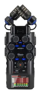 【送料込】ZOOM H6studio 大口径ステレオマイク スタジオグレードプリアンプ 32bitフロート録音 フラッグシップモデル ハンディレコーダー【ポイント5倍】