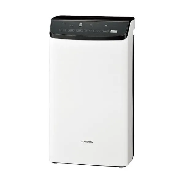 コロナ(CORONA) CD-WH1826-K クリスタルブラック 衣類乾燥除湿機 WHシリーズ 主に31畳用 除湿量1日18L コンプレッサー式除湿機 ヒーター併用